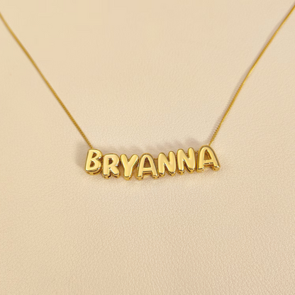 Original Name Bubble Necklace