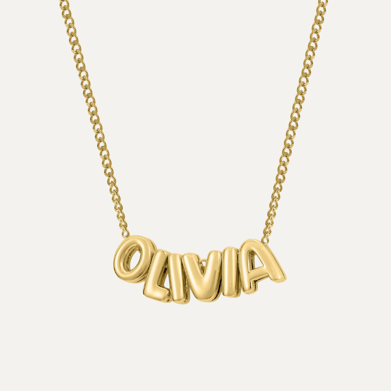 Original Name Bubble Necklace